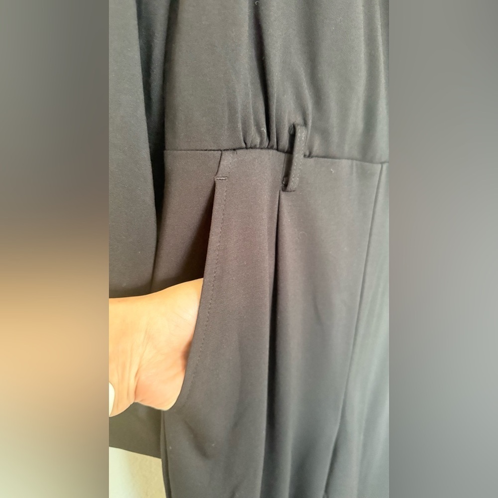 J. McLaughlin Classic Black Jumpsuit, Pockets, Back Zip- Size 4 - Picture 10 of 16